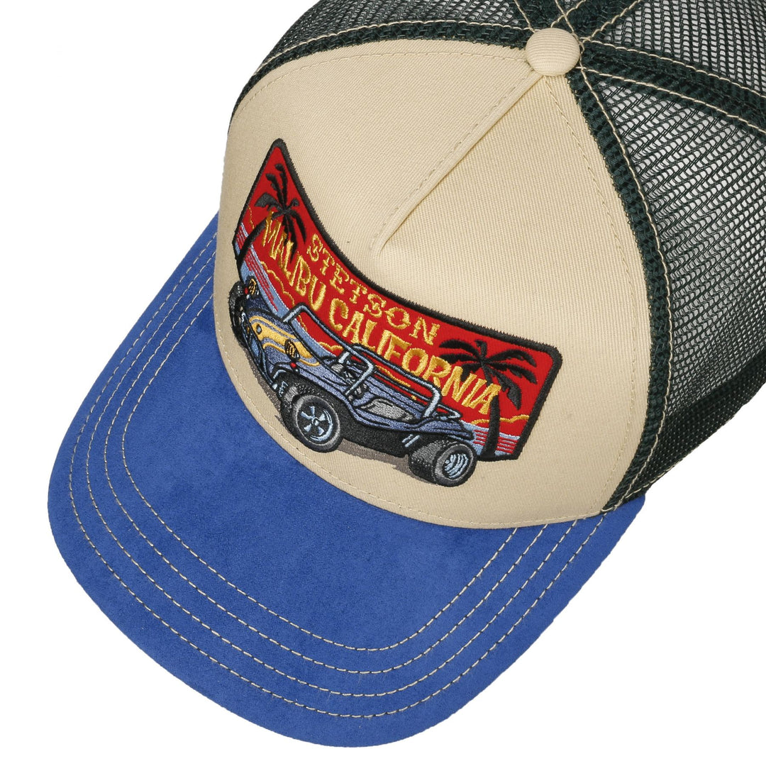 Stetson Malibu California American Baseball Trucker Cap Adjustable Snapback