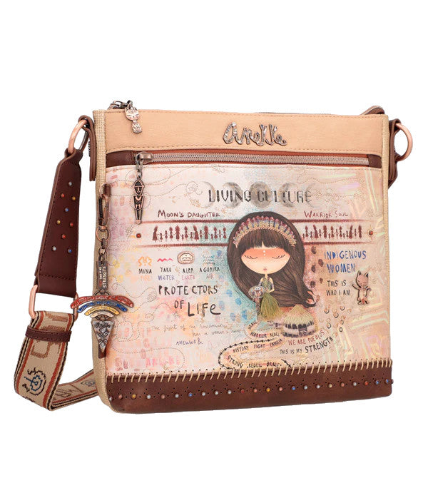 Anekke Menire Front Pocket Crossbody Handbag