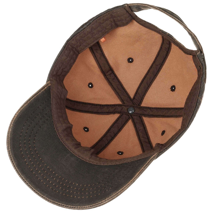 Stetson Cotton Baseball Cap Brown