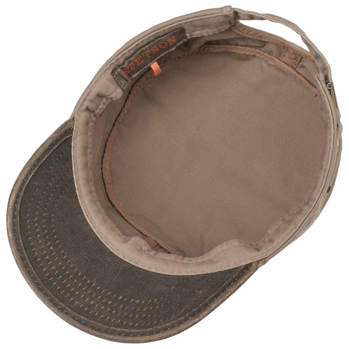 Stetson Katonah Cotton Engineers / Army Cap Beige/Brown