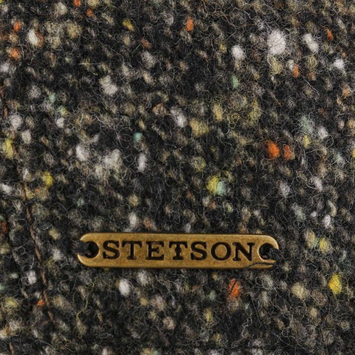 Stetson Donegal Tweed Ivy Flat Cap Olive