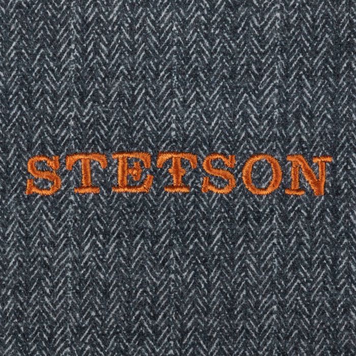 Stetson Donegal Tweed Ivy Flat Cap Teal Green
