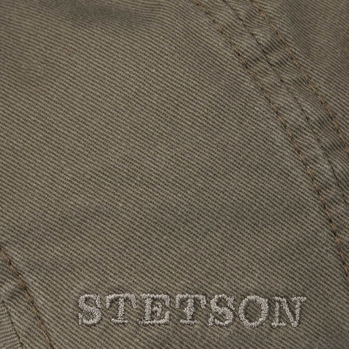 Stetson Paradise Cotton Ivy Flat Cap In Olive