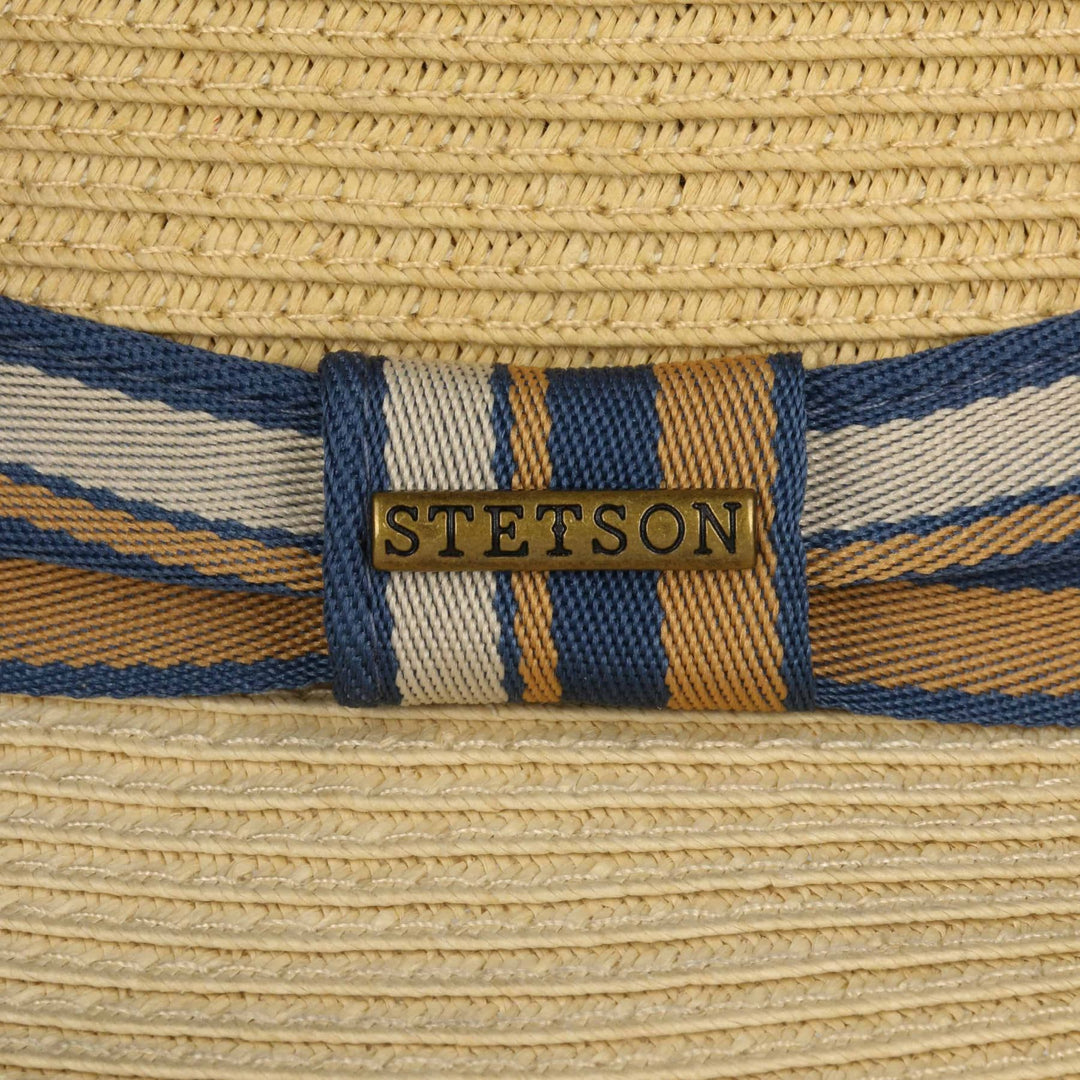 Stetson Licano Toyo Straw Summer Trilby Hat Natural
