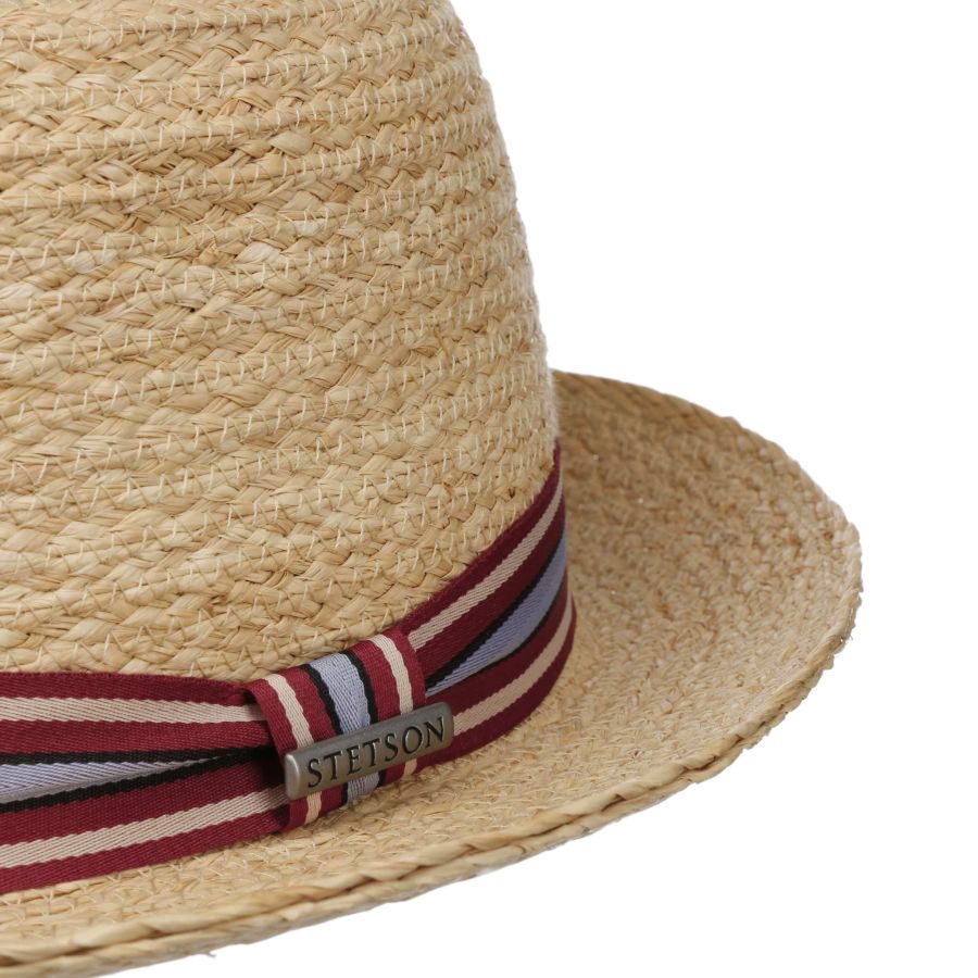 Stetson Terlaco Raffia Straw Pork Pie Hat
