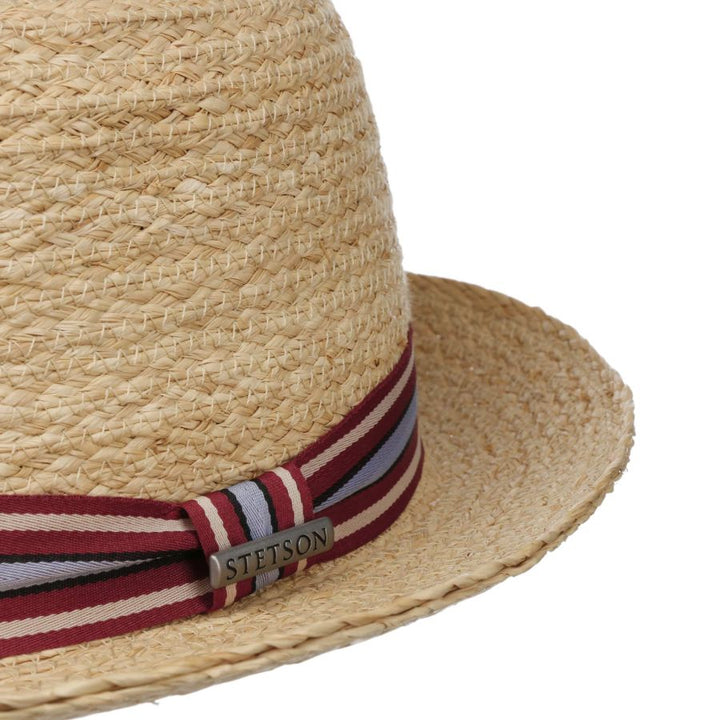 Stetson Terlaco Raffia Straw Pork Pie Hat