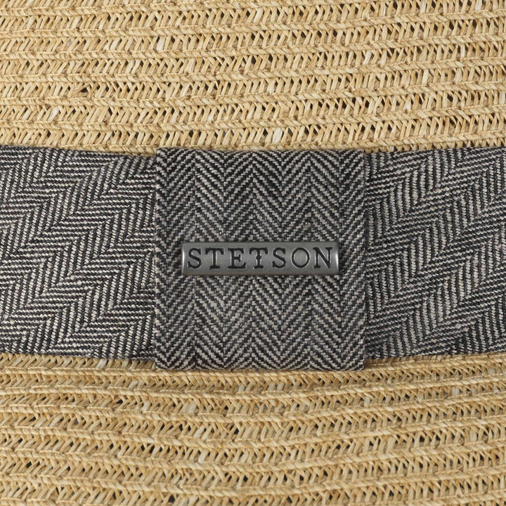 Stetson Robstown Straw Toyo Pork Pie Hat Natural