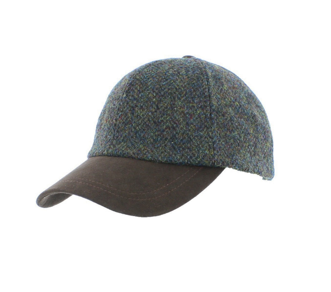 Failsworth Harris Tweed Green Baseball Cap (2016)