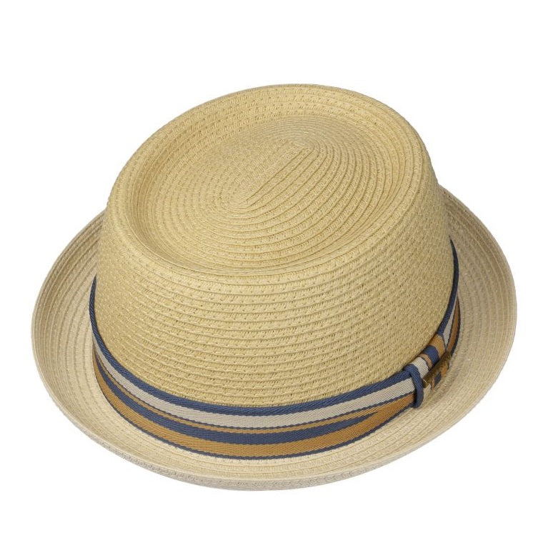 Stetson Licano Toyo Straw Summer Pork Pie Hat Natural