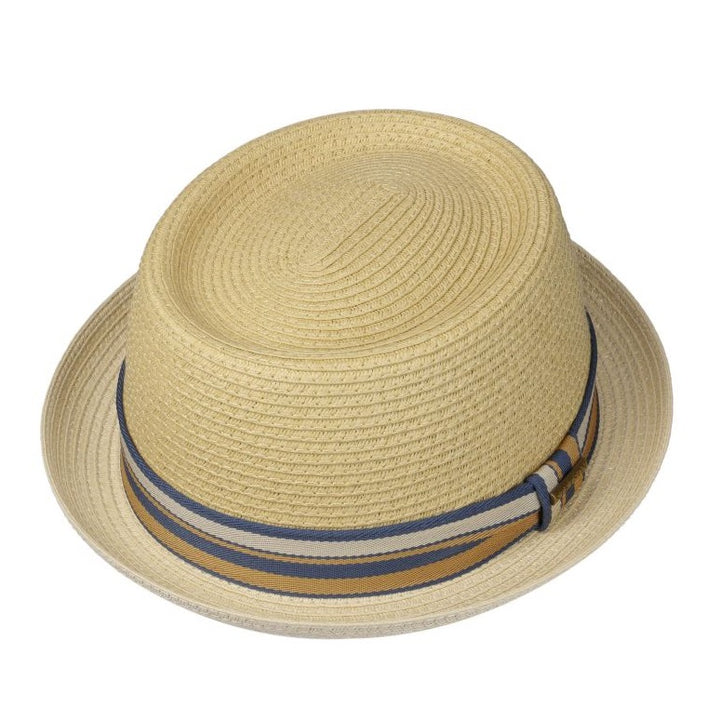Stetson Licano Toyo Straw Summer Pork Pie Hat Natural