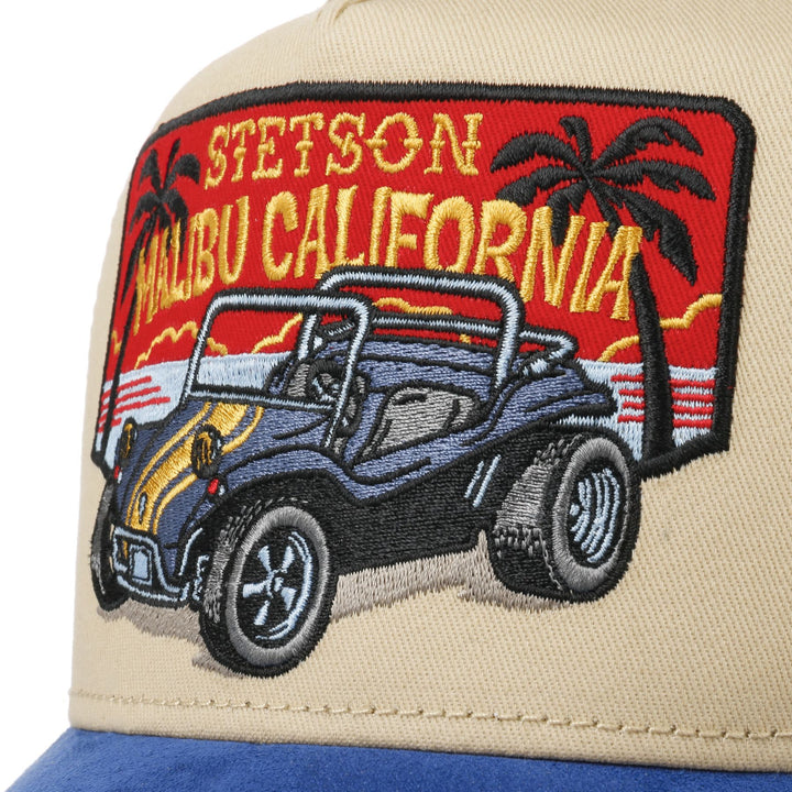 Stetson Malibu California American Baseball Trucker Cap Adjustable Snapback