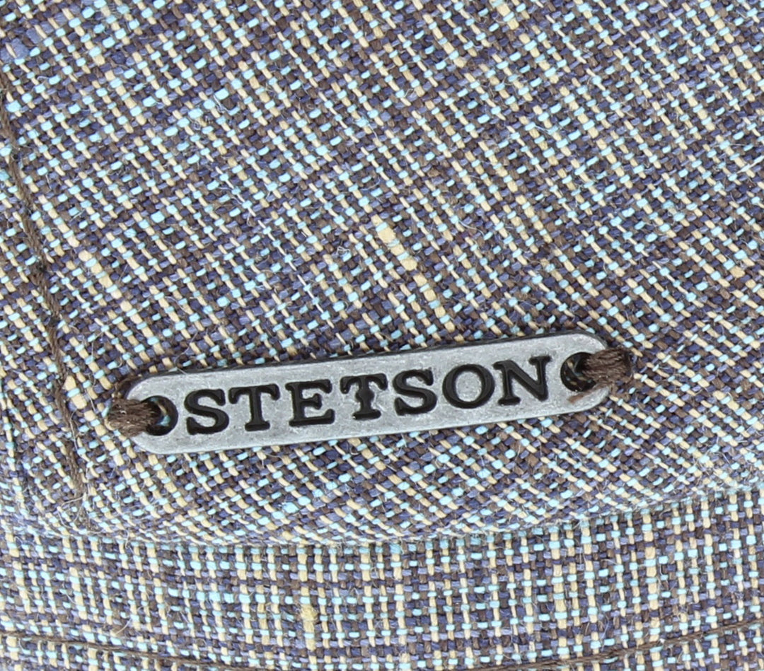 Stetson 4-Panel Linen Bruan Bakerboy Cap