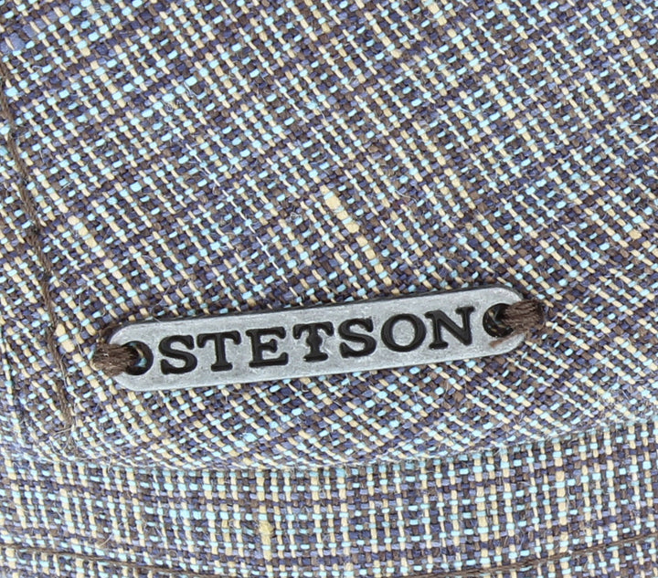 Stetson 4-Panel Linen Bruan Bakerboy Cap