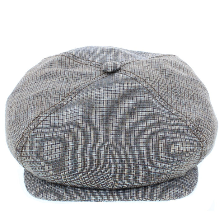 Stetson 4-Panel Linen Bruan Bakerboy Cap
