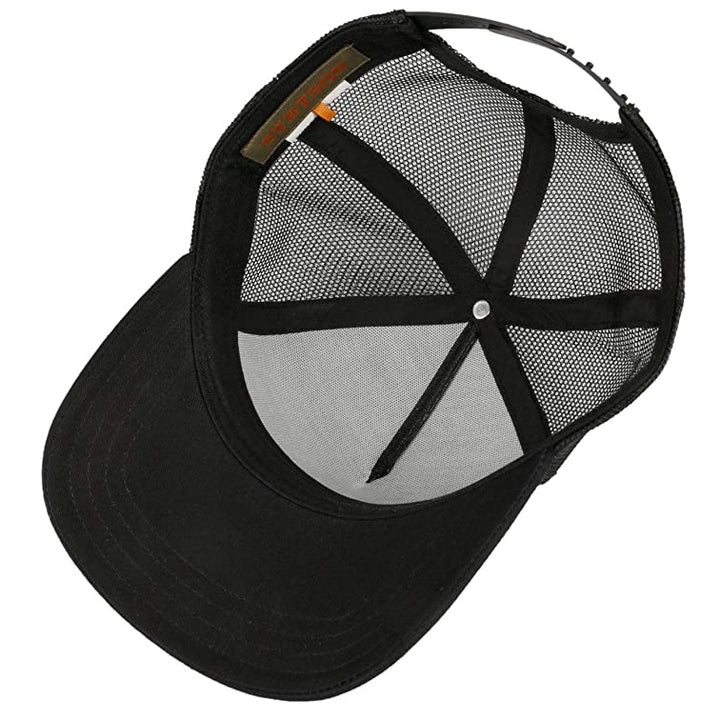 Stetson American Baseball Trucker Cap Adjustable Black