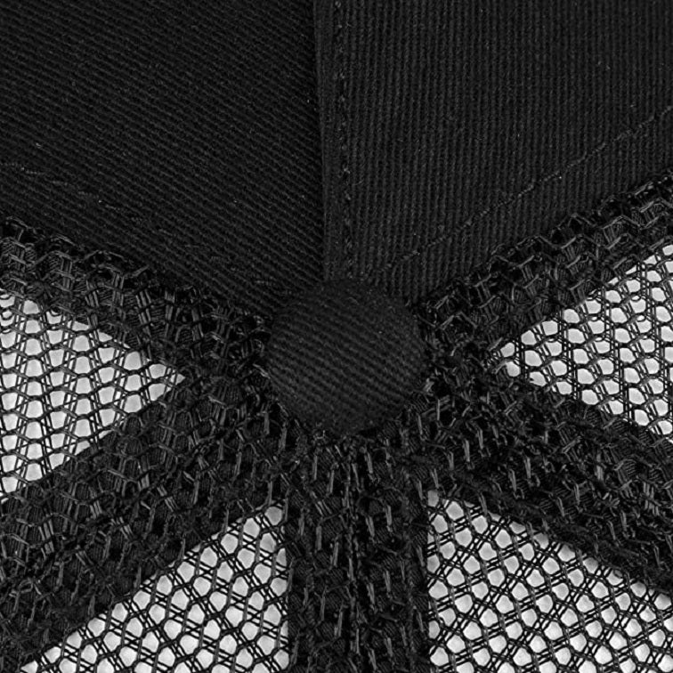 Stetson American Baseball Trucker Cap Adjustable Black