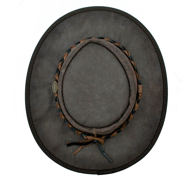 Barmah Squashy Kangaroo Leather Outback Bush Hat (1018)