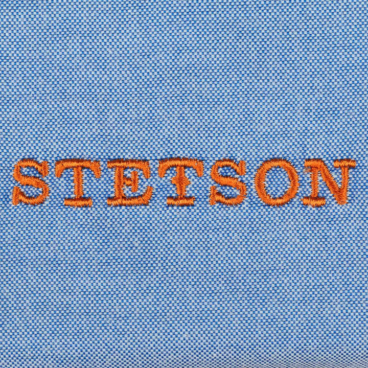 Stetson Benbrook Cotton/Linen Flat Cap Red/Blue