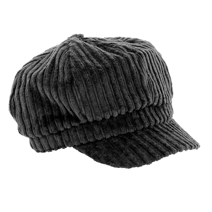 Kelsey Chunky Cord Bakerboy Cap