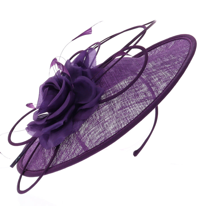 Damson Maddox Disc Headband Fascinator (012)