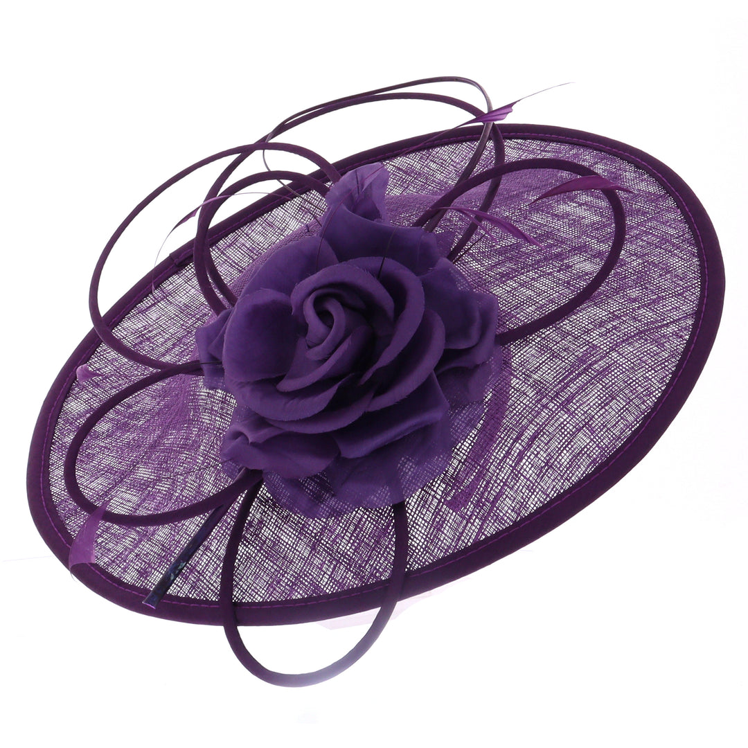 Damson Maddox Disc Headband Fascinator (012)