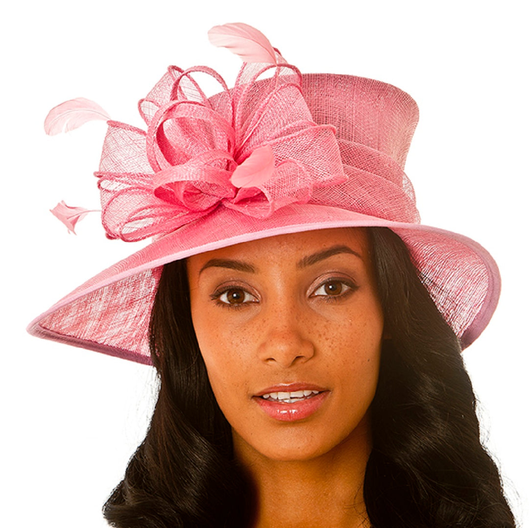 Steel Grey Gloria Sinamay Hat, from Elegance by Boardmans