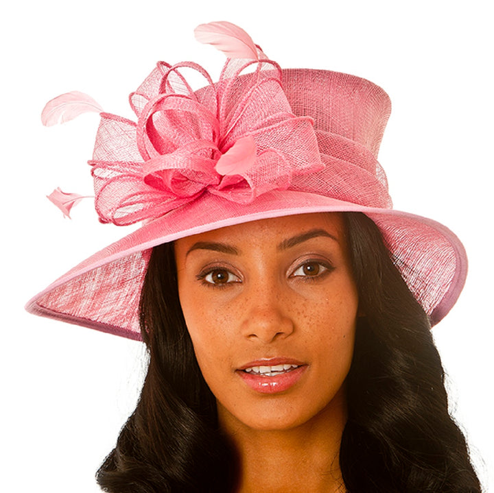 Steel Grey Gloria Sinamay Hat, from Elegance by Boardmans