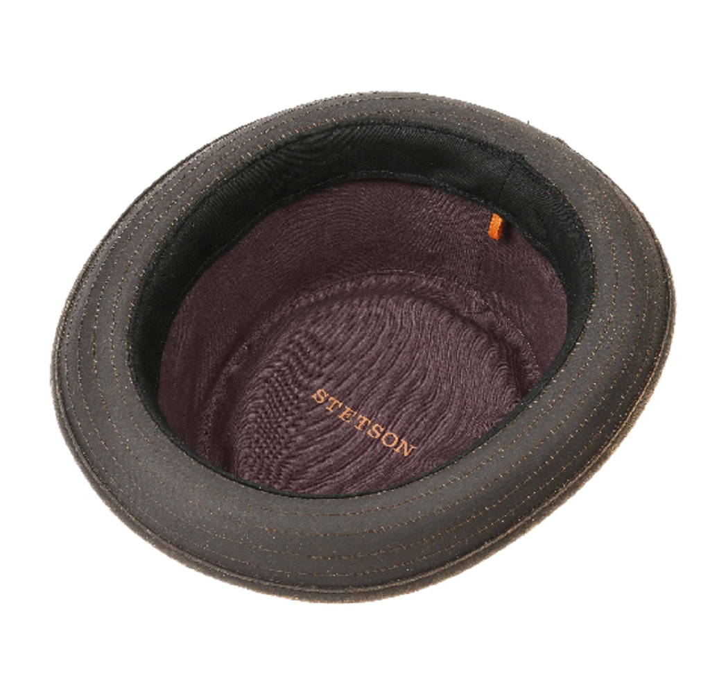 Stetson Odenton Porkpie Trilby Brown