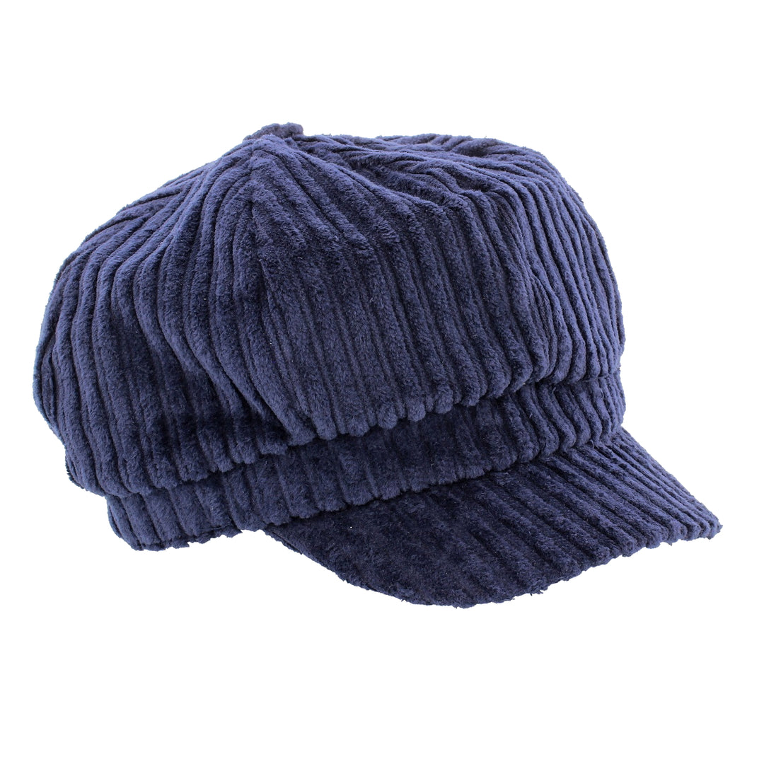 Kelsey Chunky Cord Bakerboy Cap