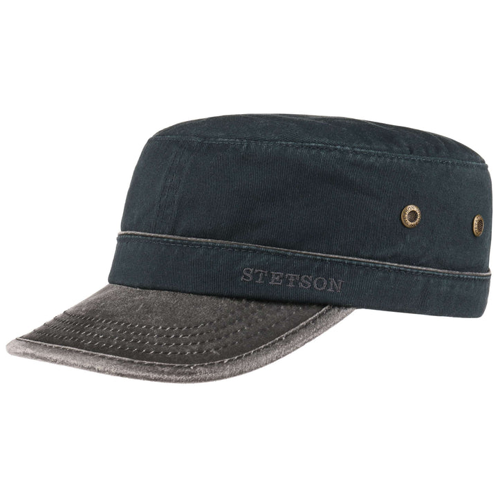 Stetson Katonah Cotton Engineers / Army Cap Navy