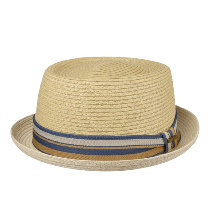 Stetson Licano Toyo Straw Summer Pork Pie Hat Natural