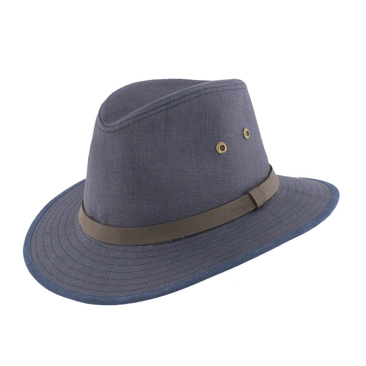Failsworth Irish Linen Safari Hat Navy