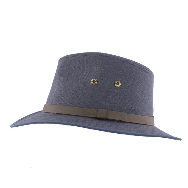 Failsworth Irish Linen Safari Hat Navy