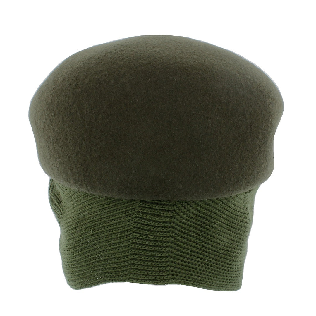 Tayo Merino Wool Cap with Neck/Ear Warmer