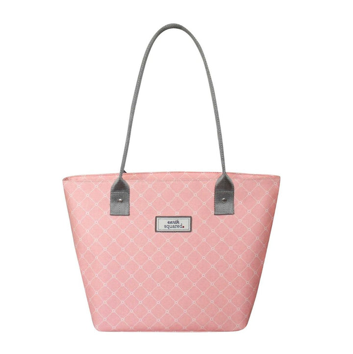 Pink Sorbet Oil Cloth Tote Bag by Earth Squared