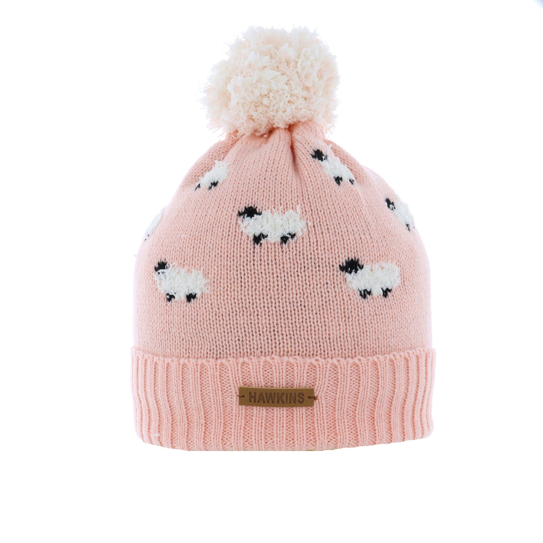 Pink Sheep Bobble Hat – The Hat Company - Main Image