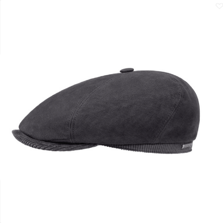 Stetson Kensington Soft Cotton Cap In Grey