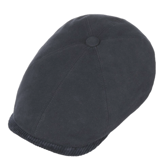 Stetson Kensington Soft Cotton Cap In Grey