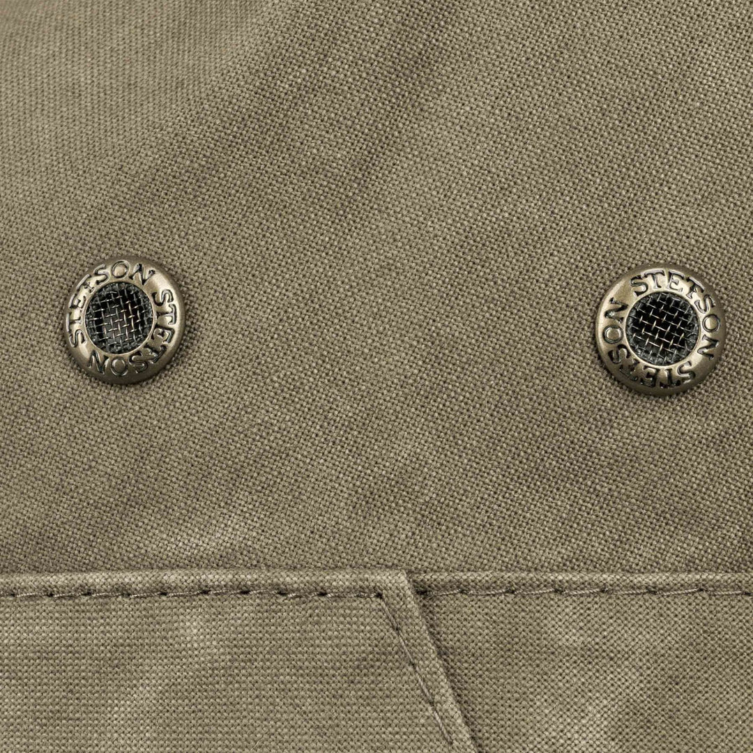 Stetson Organic Cotton Traveller Safari Hat In Olive