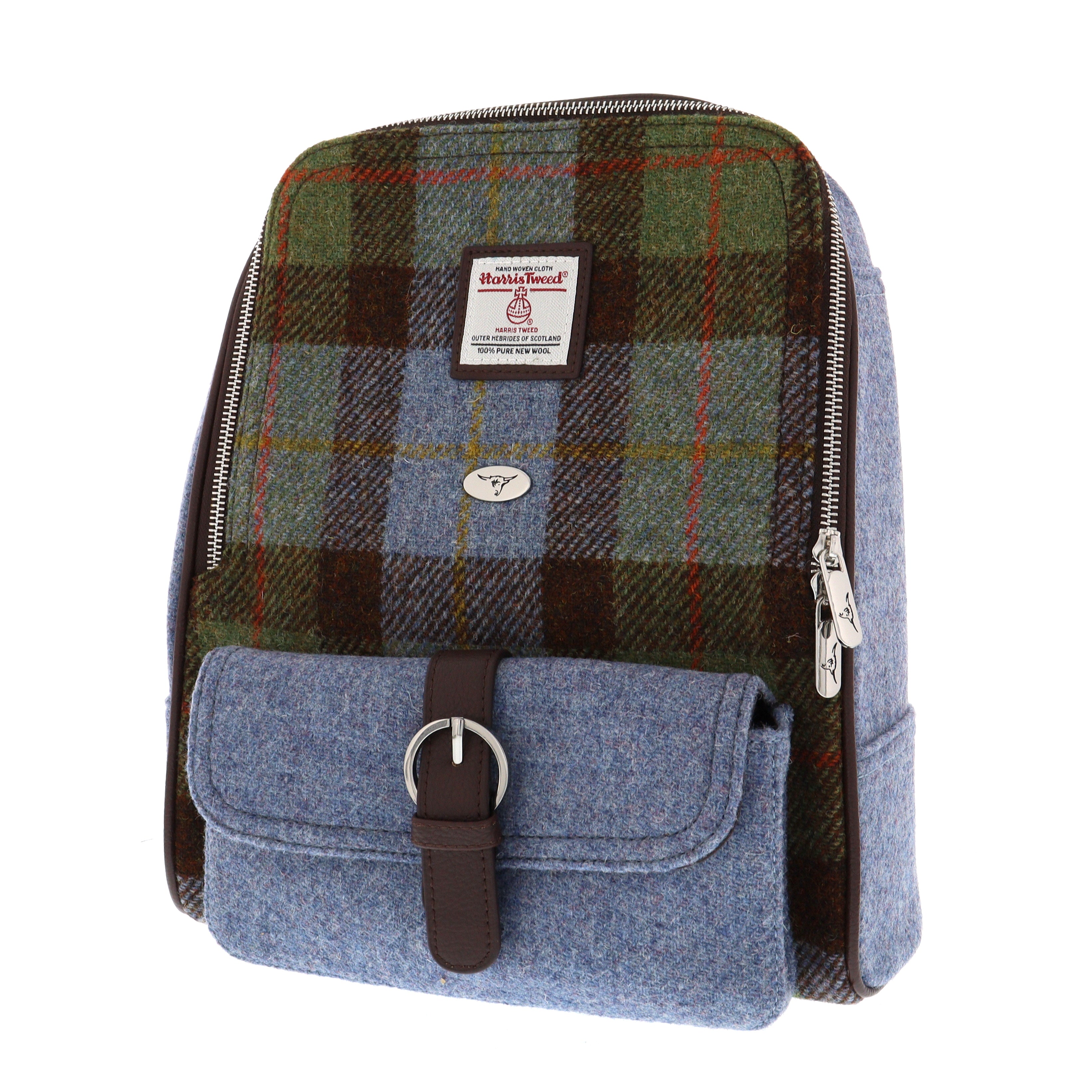 Glen Appin Harris Tweed Naver Backpack MacLeod Tartan – The Hat