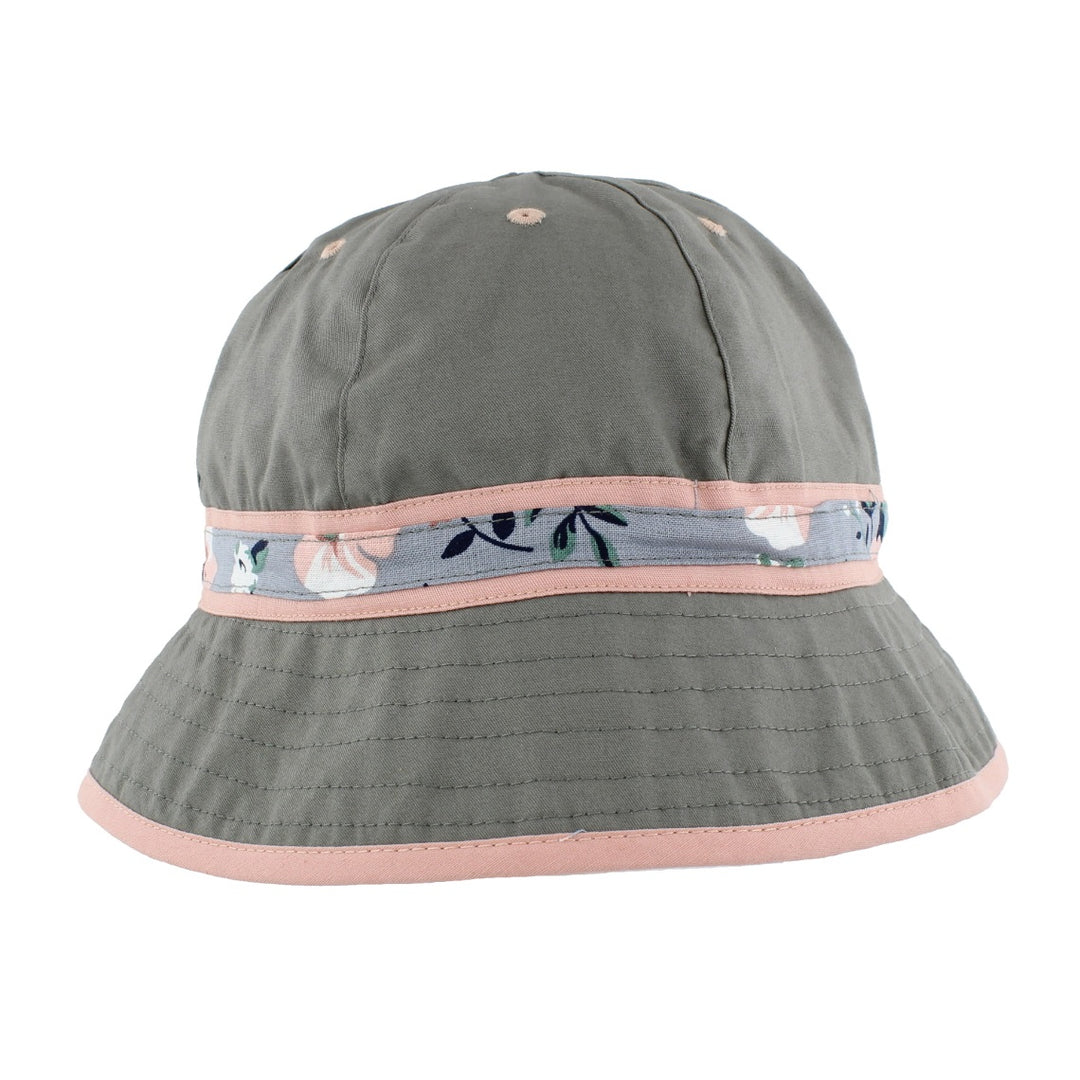 Ladies Reversible Summer Floral Bucket Hat