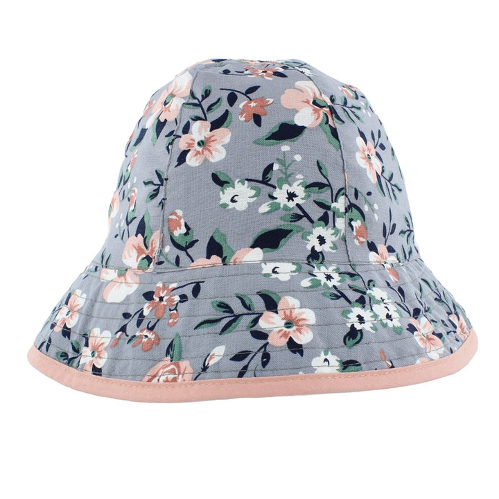 Ladies Reversible Summer Floral Bucket Hat