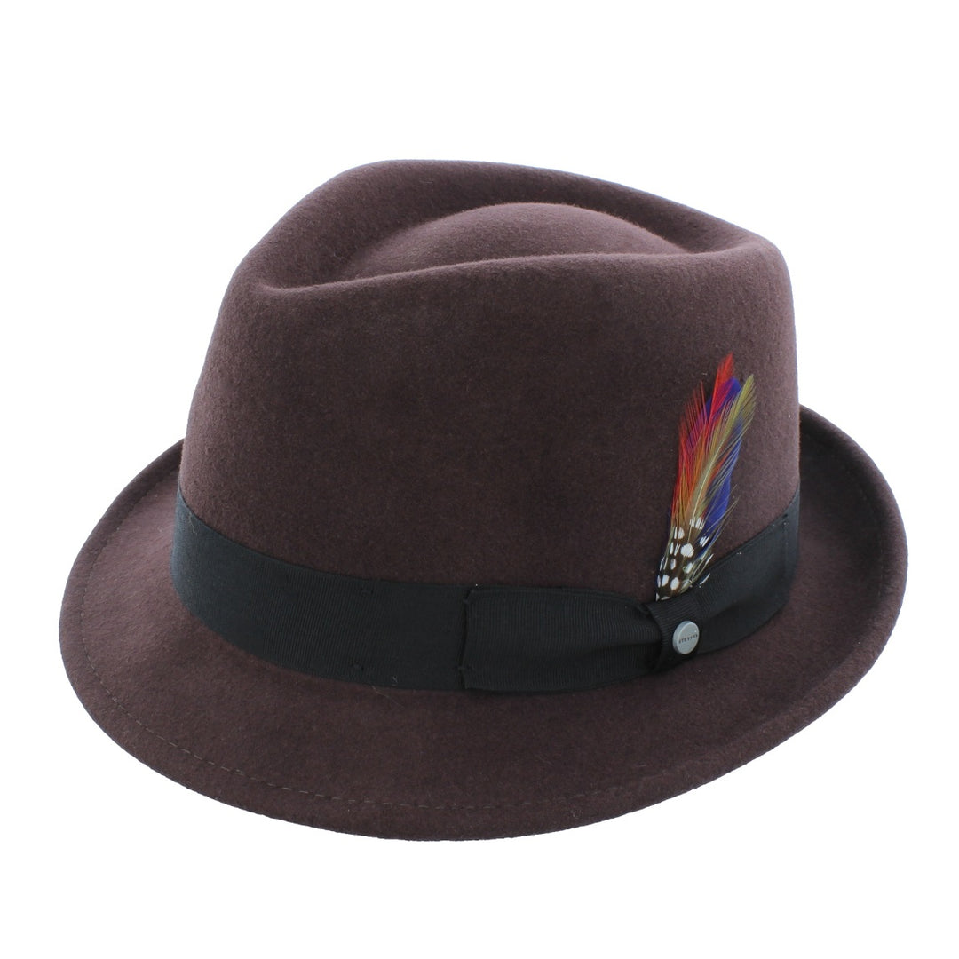 Stetson Richmond Woolfelt Trilby In Brown