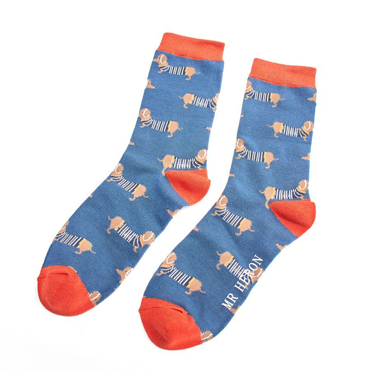 Mr Heron Parisian Pup Socks 3 Pairs Gift Boxed