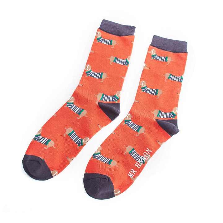 Mr Heron Parisian Pup Socks 3 Pairs Gift Boxed